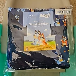 Little Sleepies Bluey Cloud Blanket